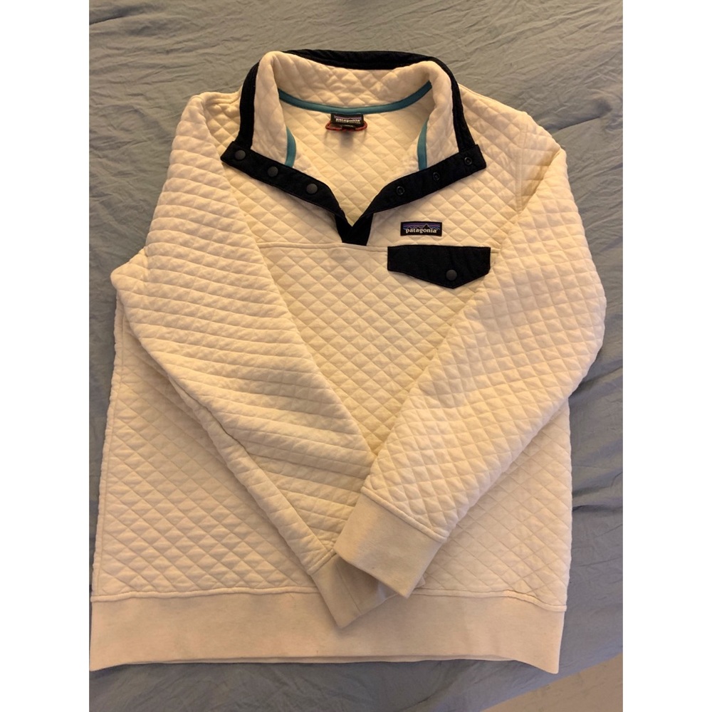Patagonia quilted sweater